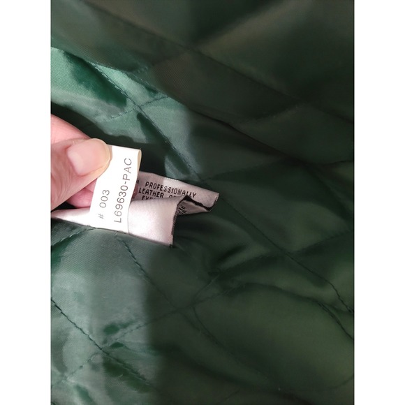 Carl Banks G-III Green Bay Packers Suede Leather Varsity Jacket XXL NFL - Picture 9 of 12